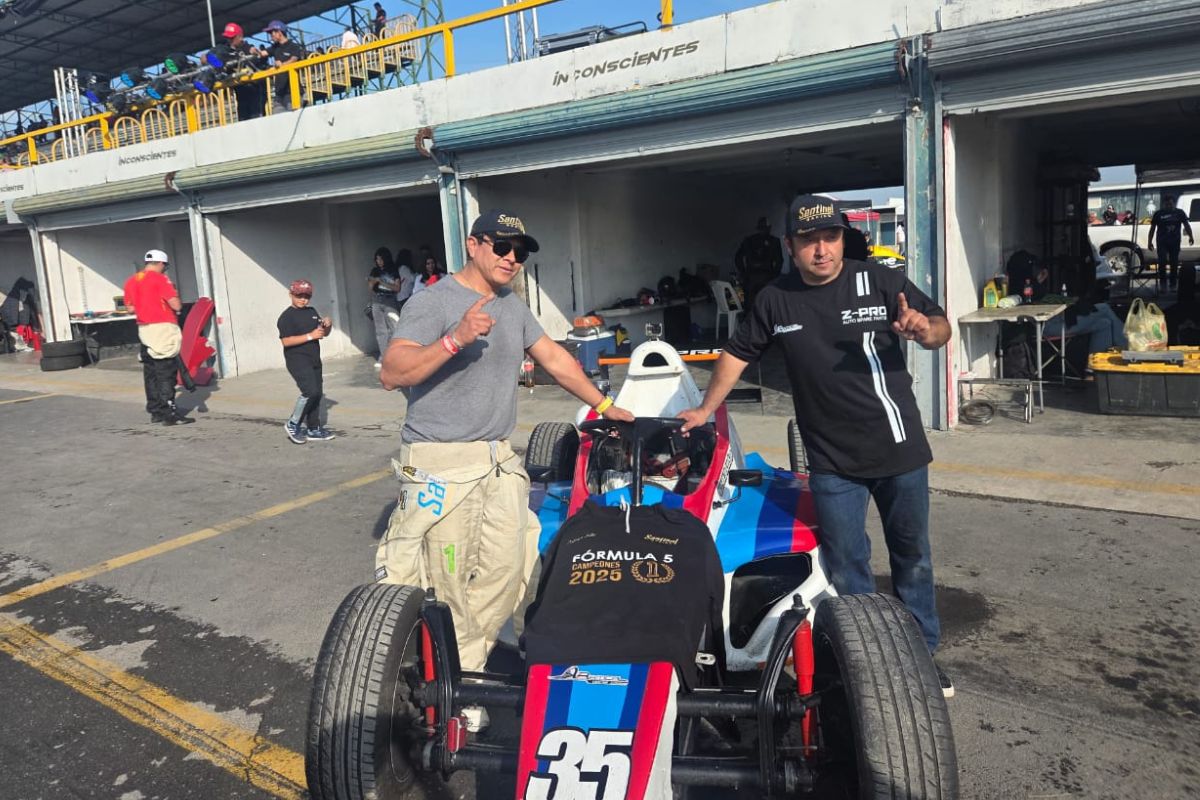 Federico Solís se proclama campeón 2025 en la Fórmula 5 dentro de la "Súper Copa"