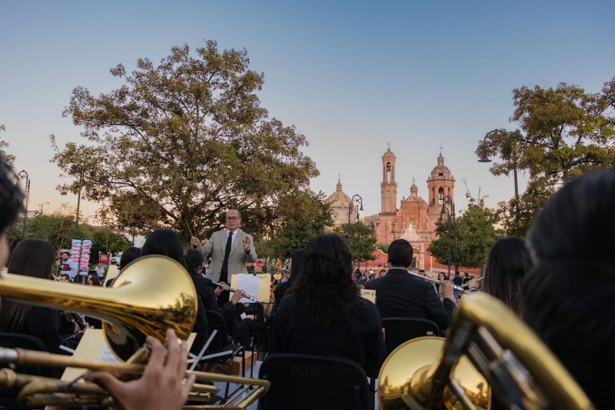 Encabeza Guadalupe festejo por el 45 aniversario de su Banda Sinfónica.