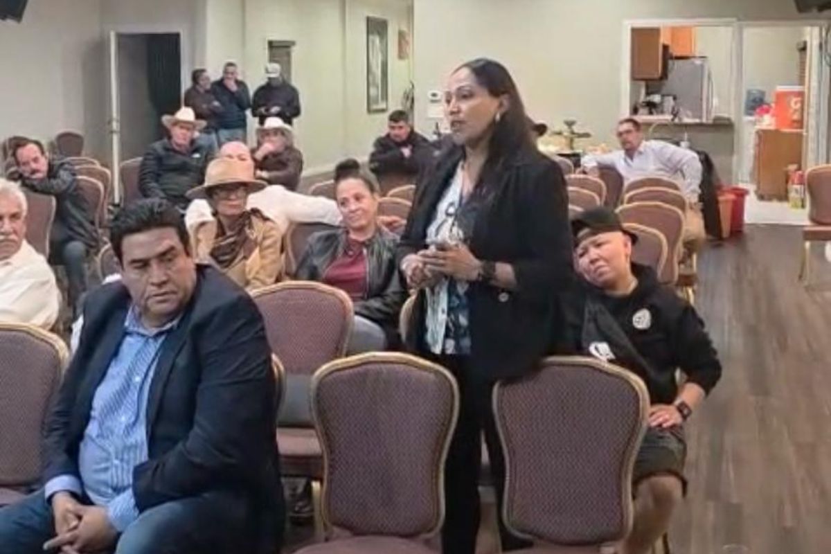 Migrantes en California reclaman desaire del gobernador David Monreal Ávila.