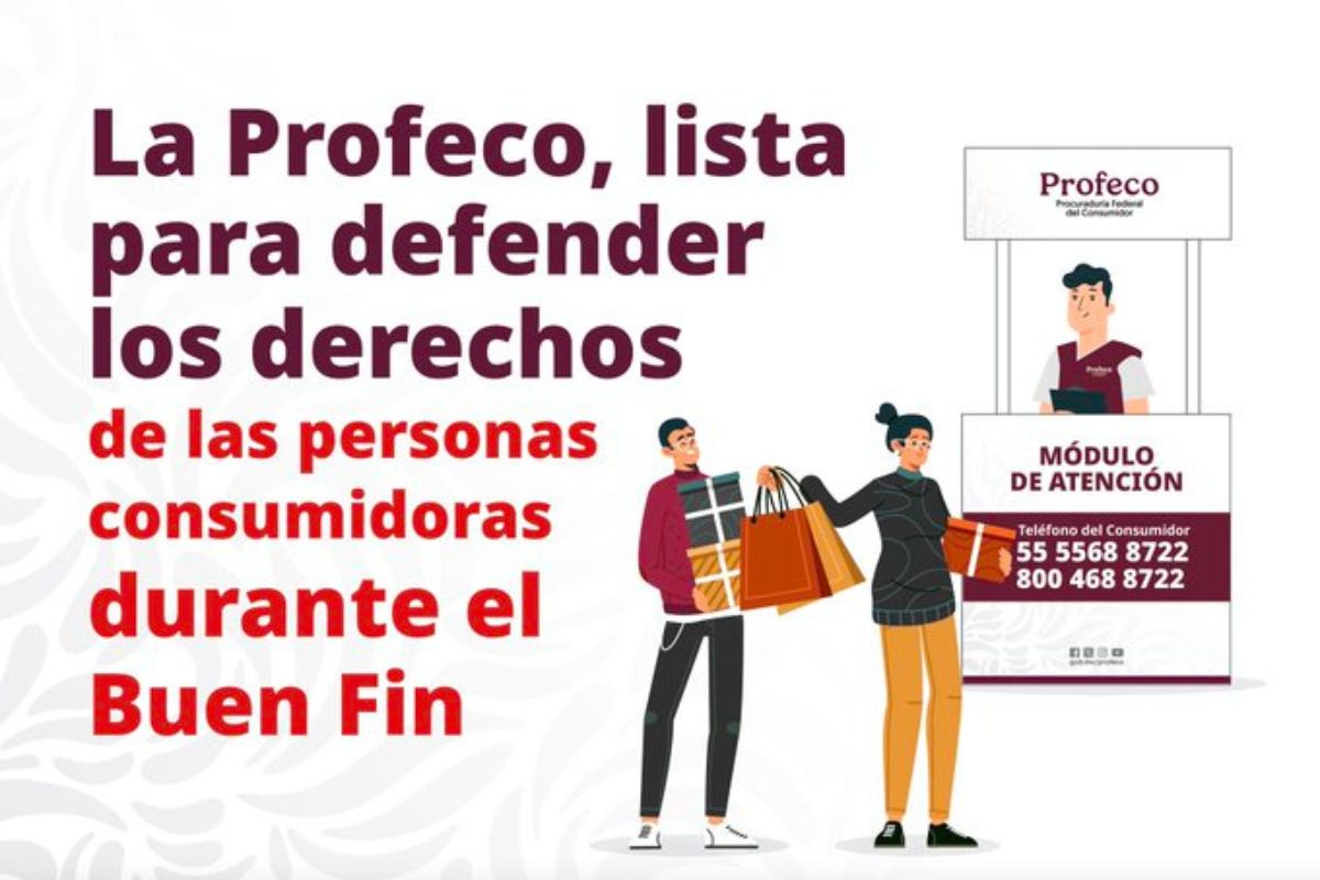 Profeco refuerza vigilancia durante El Buen Fin 2025 y llama a denunciar abusos.
