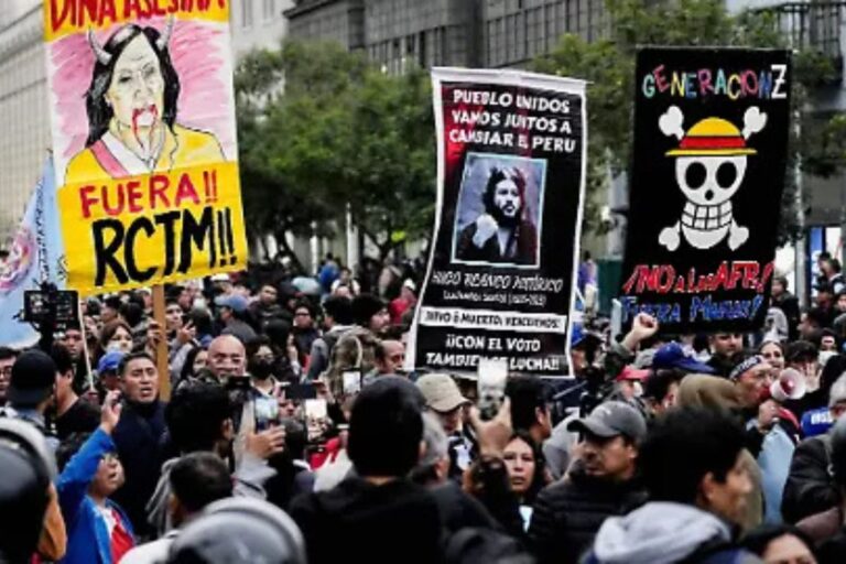 Marcha de “Somos Generación Z” provoca cierres viales y altercados en el Centro Histórico