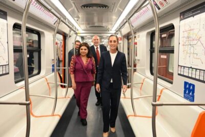 Claudia Sheinbaum inaugura la modernización de la Línea 1 del Metro