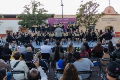 Encabeza Guadalupe festejo por el 45 aniversario de su Banda Sinfónica