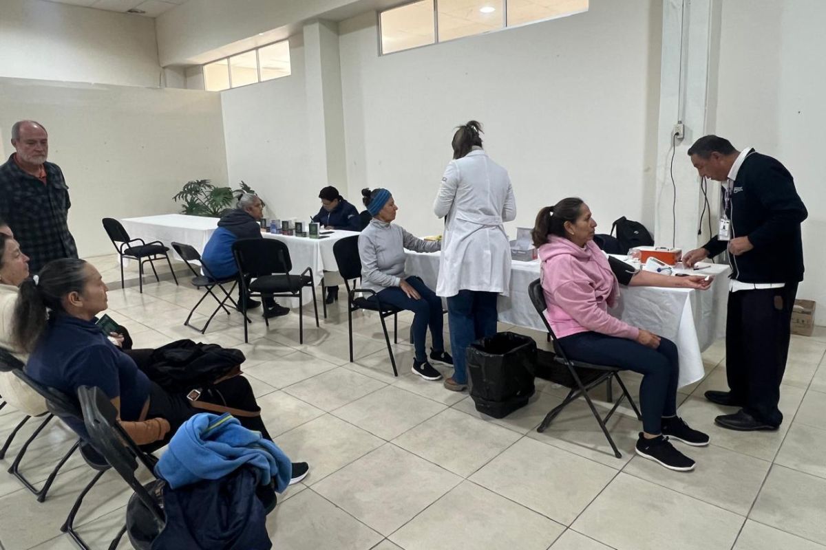 Issstezac acerca servicios médicos a jubilados con Feria de la Salud en tres municipios.