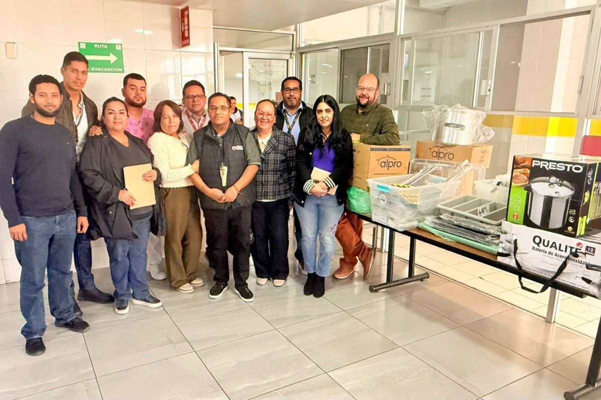 ISSSTE moderniza cocina hospitalaria y fortalece servicios en Estancia Infantil.