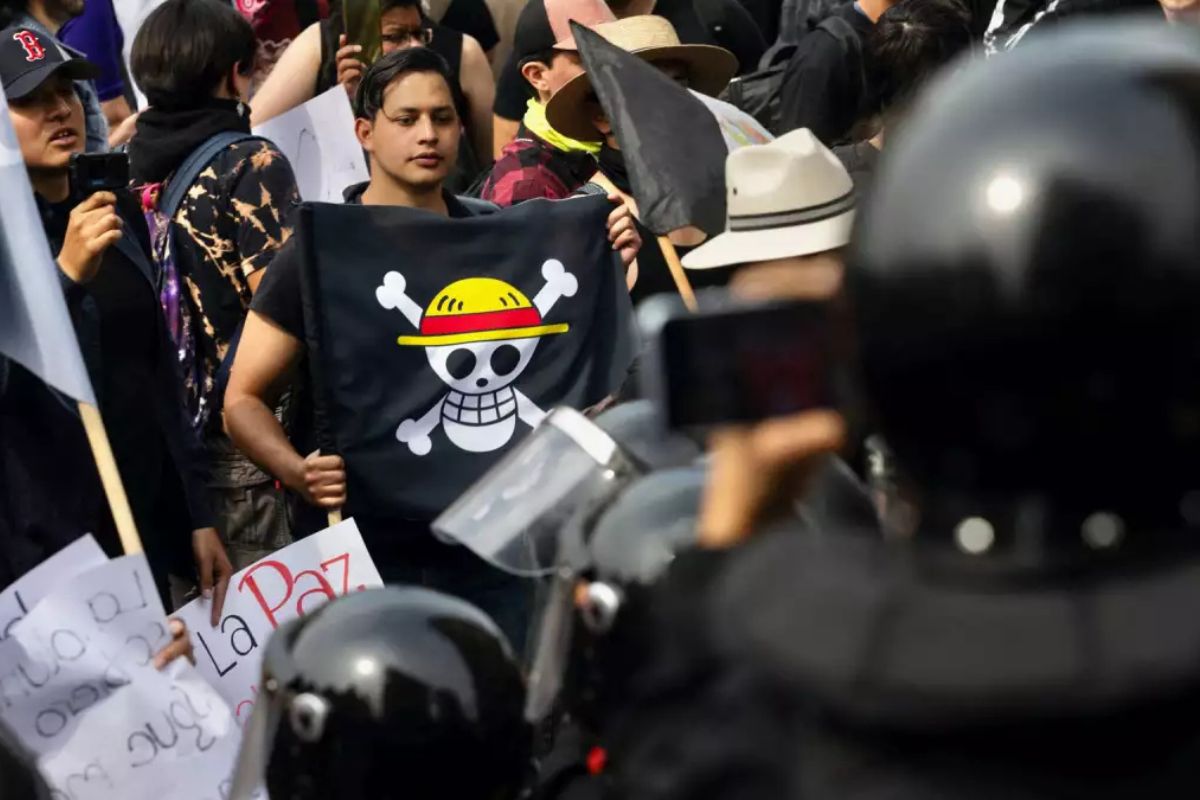 Marcha de “Somos Generación Z” provoca cierres viales y altercados en el Centro Histórico.