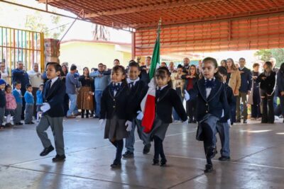 Fresnillo impulsa valores cívicos desde la educación preescolar
