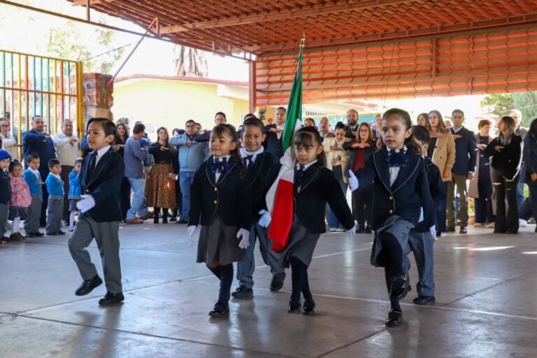 Fresnillo impulsa valores cívicos desde la educación preescolar
