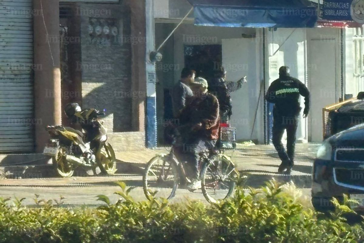 Joven motociclista termina lesionado tras derraoar en Paseo del Mineral