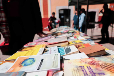 Conmemoran el Día del Libro con campaña de donación e intercambio de textos en Fresnillo