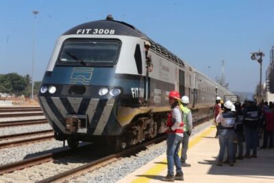 Sheinbaum pone en marcha cuatro estaciones de la Línea K del Tren Interoceánico