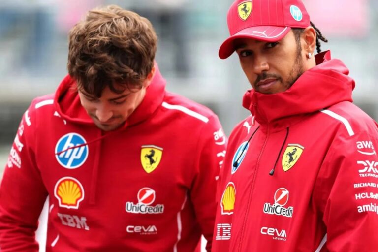 Elkann reprende a Hamilton y Leclerc: “Queremos pilotos que piensen en Ferrari, no en sí mismos”