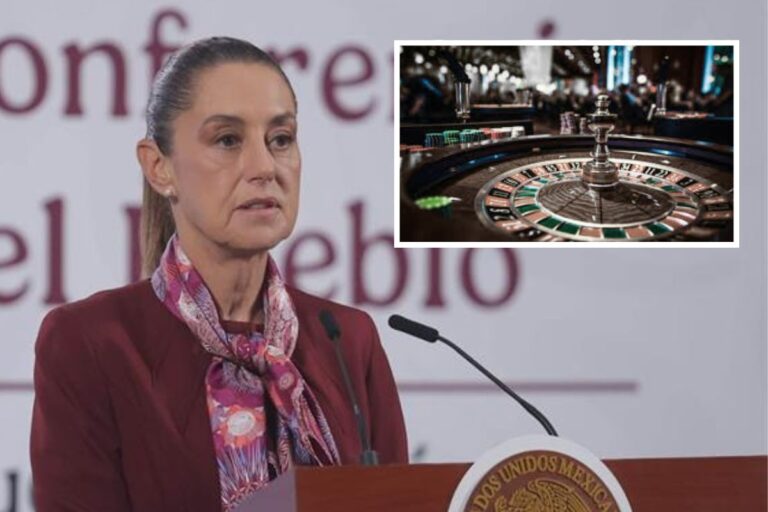 Sheinbaum ordena revisar ley para frenar lavado de dinero en casinos