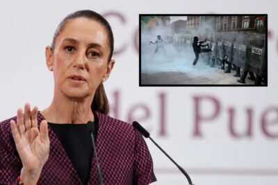 Sheinbaum rechaza provocaciones y acusa a la oposición de incitar violencia en CDMX