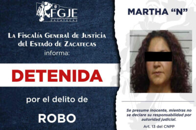 FGJEZ cumple órdenes de aprehensión y comparecencia en Zacatecas