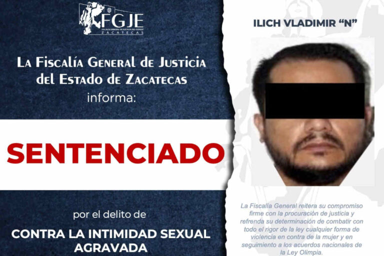 FGJEZ obtiene sentencia por delito contra la intimidad sexual agravada en Villanueva