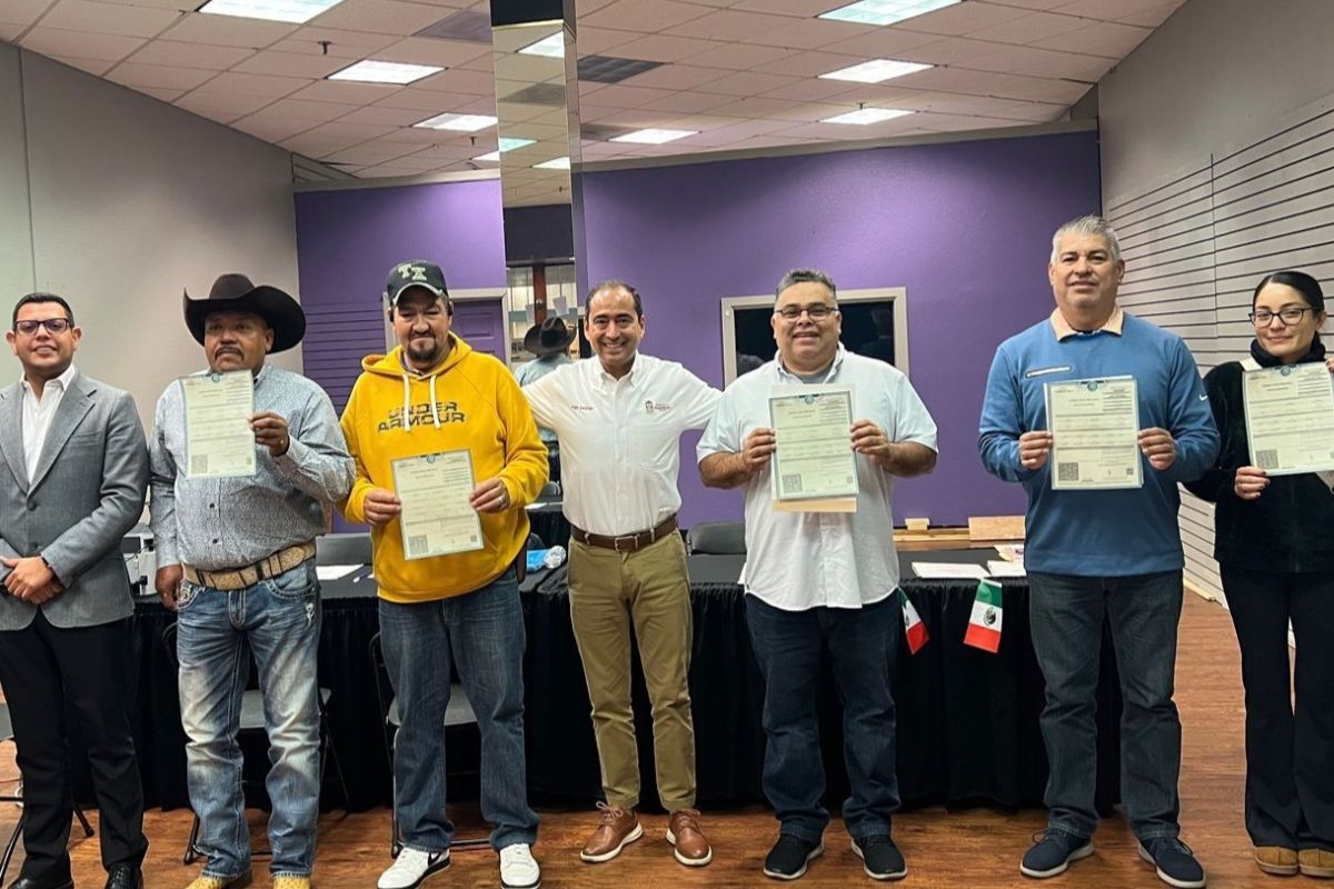 Pepe Saldívar acerca servicios a migrantes guadalupenses en Fort Worth, Texas