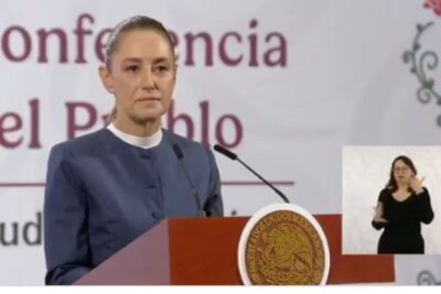 Sheinbaum culpa a Calderón y su “guerra contra el narco” por el asesinato del alcalde de Uruapan