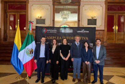 Ulises Mejía Haro tiende puentes diplomáticos desde el Congreso