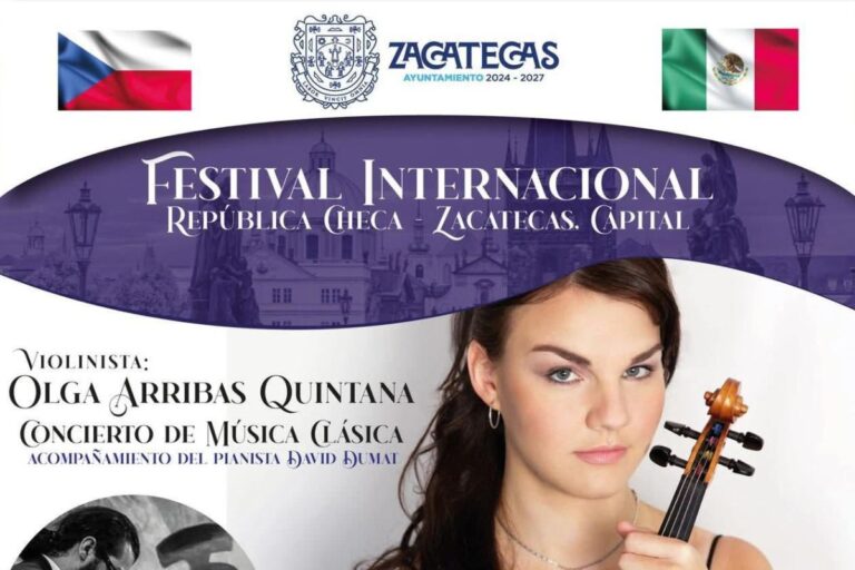 Zacatecas se prepara para recibir el Festival Internacional República Checa – Zacatecas, Capital