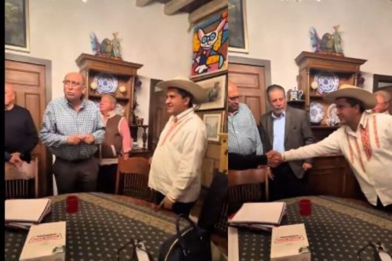 Difunden video de Carlos Manzo junto a Carlos Alazraki y Rubén Moreira; causa polémica tras su asesinato