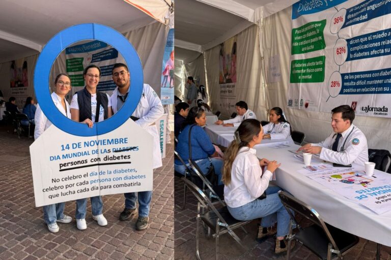 Estudiantes de medicina celebran Día Mundial de la Diabetes con jornadas de prevención