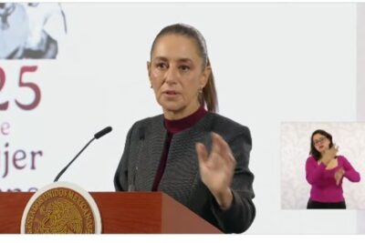 Bajo crecimiento económico en México: Sheinbaum culpa a la economía de EE. UU.