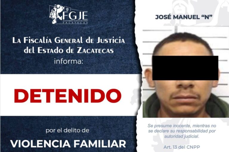 Ordenes de aprehensión cumplimentadas en Zacatecas: seis personas detenidas