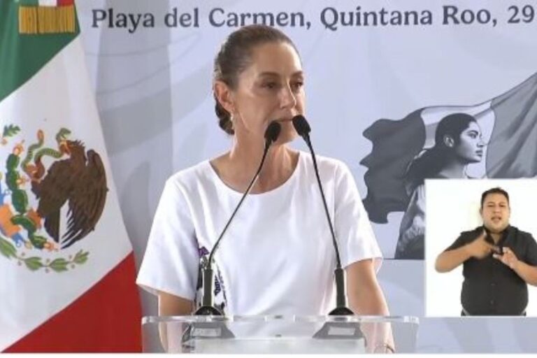 Tren Maya transportará gasolina y diésel; Sheinbaum promete bajar precios de la gasolina