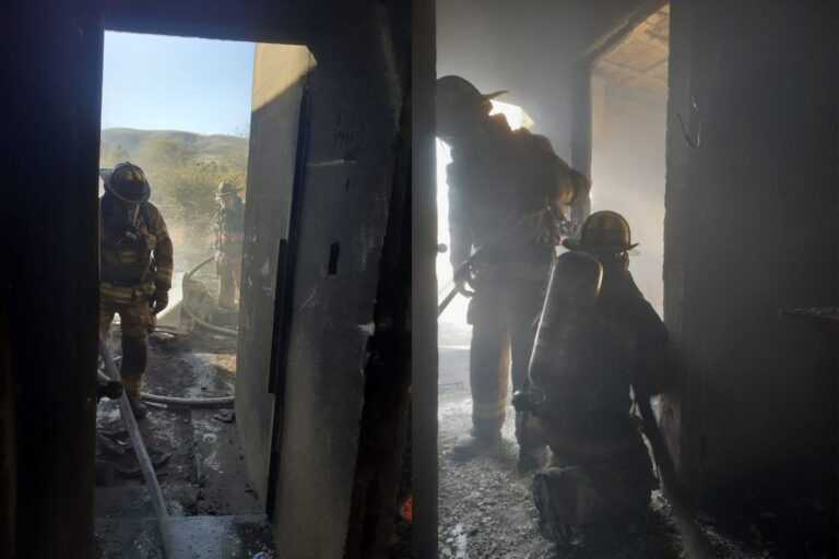 Incendio consume habitación en el fraccionamiento Real de San Gabriel
