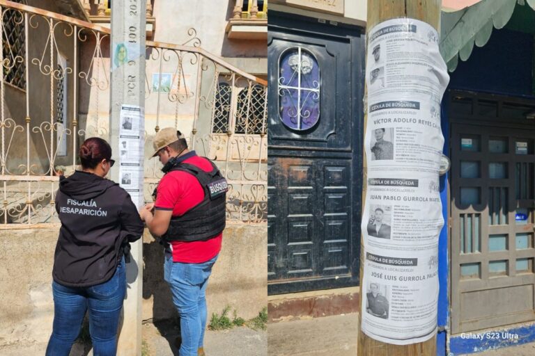 Intensifican búsqueda de personas desaparecidas en Vetagrande y Guadalupe