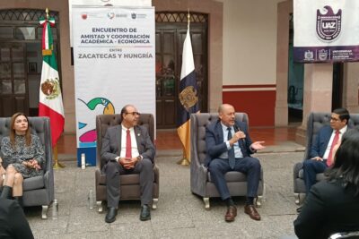 Embajador de Hungría impulsa alianzas estratégicas con la UAZ