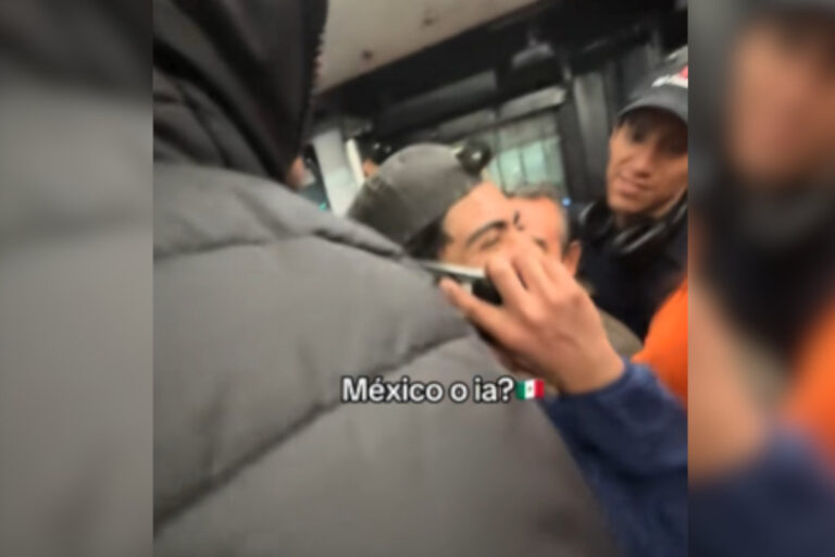 Joven sube al Metrobús después de beber y pasajeros confirman a su mamá que va para su casa; video se vuelve viral
