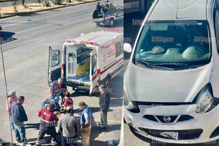 Video: Motociclista resulta herido tras accidente vial en Calz. Revolución Mexicana, en Guadalupe