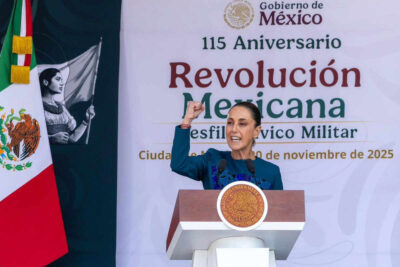 Sheinbaum lanza mensaje contra la oposición durante el Desfile de la Revolución Mexicana
