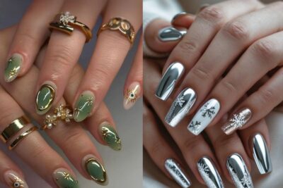 Uñas navideñas 2025: brillo, estilo y creatividad para estas fiestas