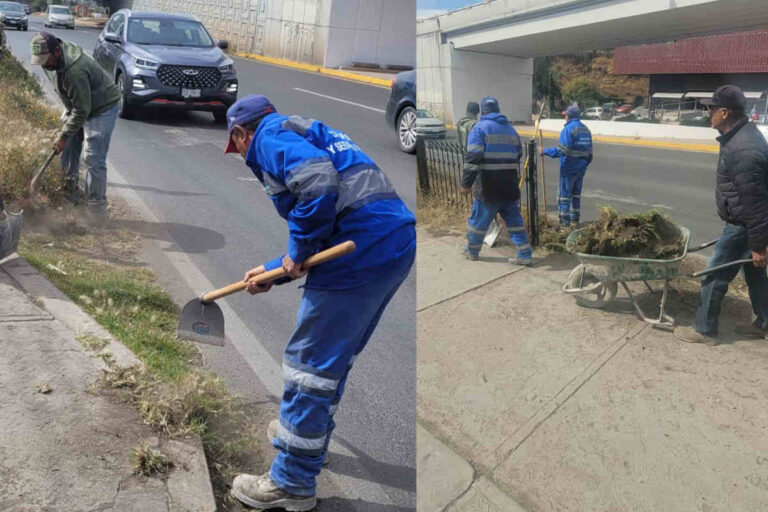 Zacatecas capital impulsa operativo de limpieza tras temporada de lluvia