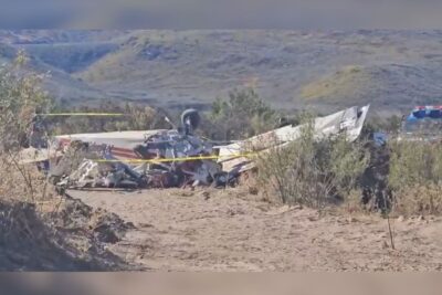 Tragedia aérea en Chihuahua, mueren dos personas