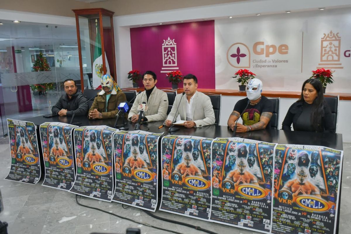 Místico llega a Guadalupe con función “Súper Estelar” que promete encender el ring.