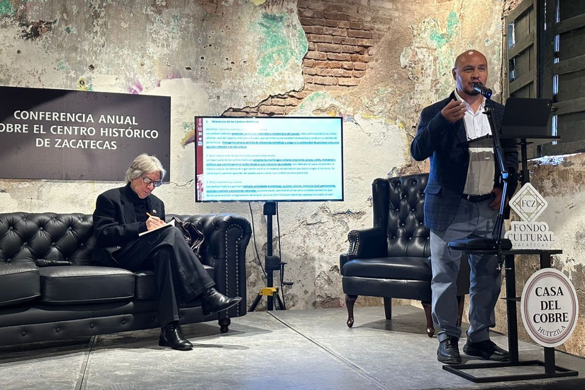 Conferencia sobre el Centro Histórico de Zacatecas impulsa un nuevo modelo de gestión con participación ciudadana.