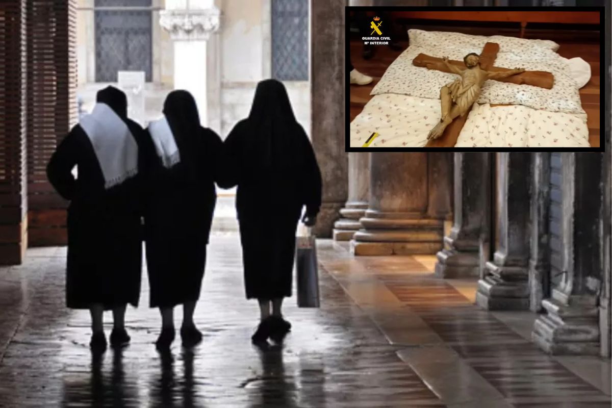 Detienen a dos exmonjas y a un anticuario por la presunta venta ilegal de arte sacro en Belorado