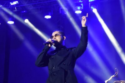 El público guadalupense bailó al ritmo de Los Titanes de Durango en la Feria Estatal de la Virgen de Guadalupe