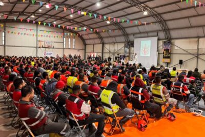 Capstone Copper Cozamin celebra a la Virgen de Guadalupe junto a la gran familia minera
