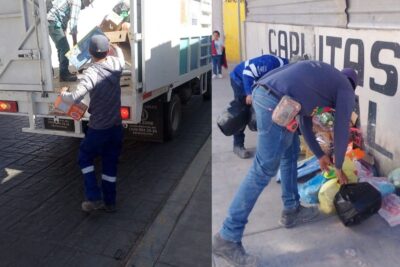 Departamento de Limpia en Fresnillo dobla su carga de trabajo por épocas navideñas