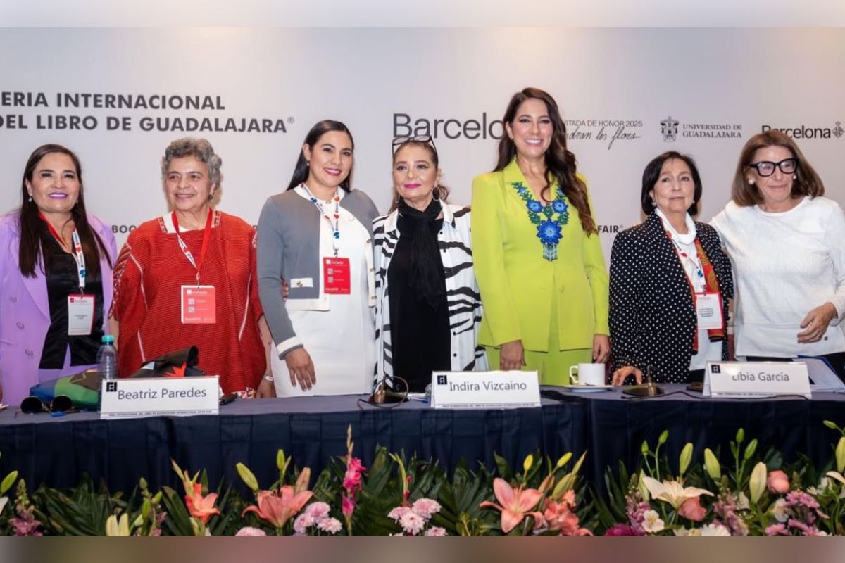 Amalia García plantea un nuevo modelo de poder en la FIL Guadalajara: igualdad, cuidados y transformación social.
