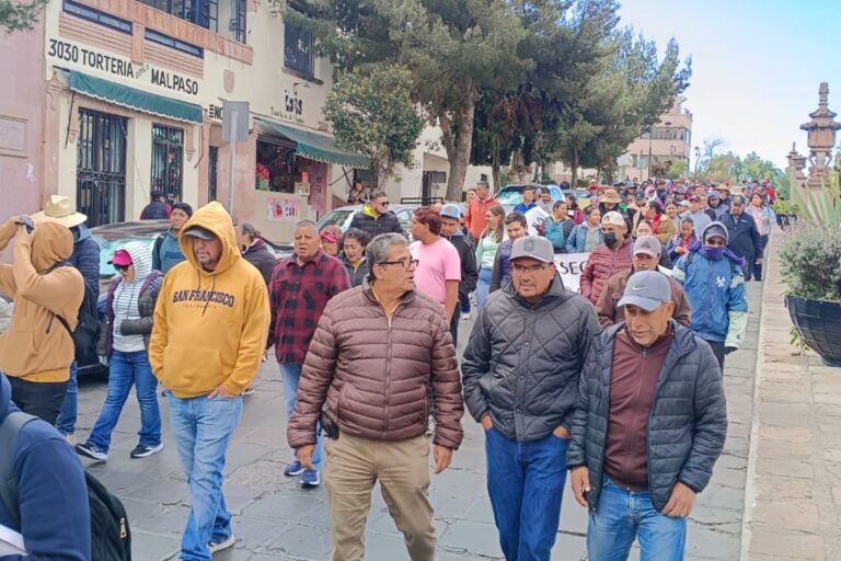 SITTEZ se moviliza en Zacatecas y exige respaldo del Congreso para defender derechos laborales