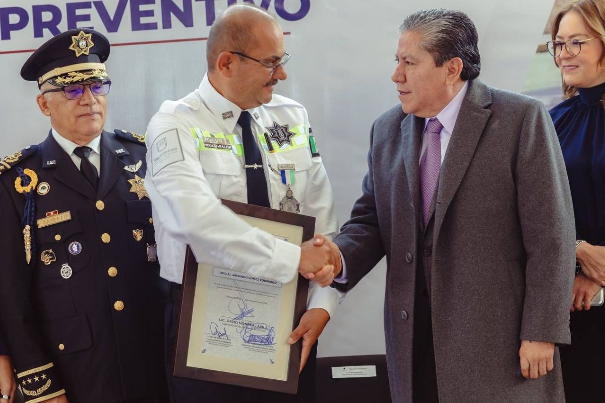 Reconocen labor de Policías Viales en Zacatecas