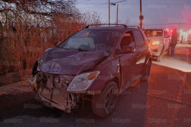 Accidente de carretera deja un lesionado en el Mineral