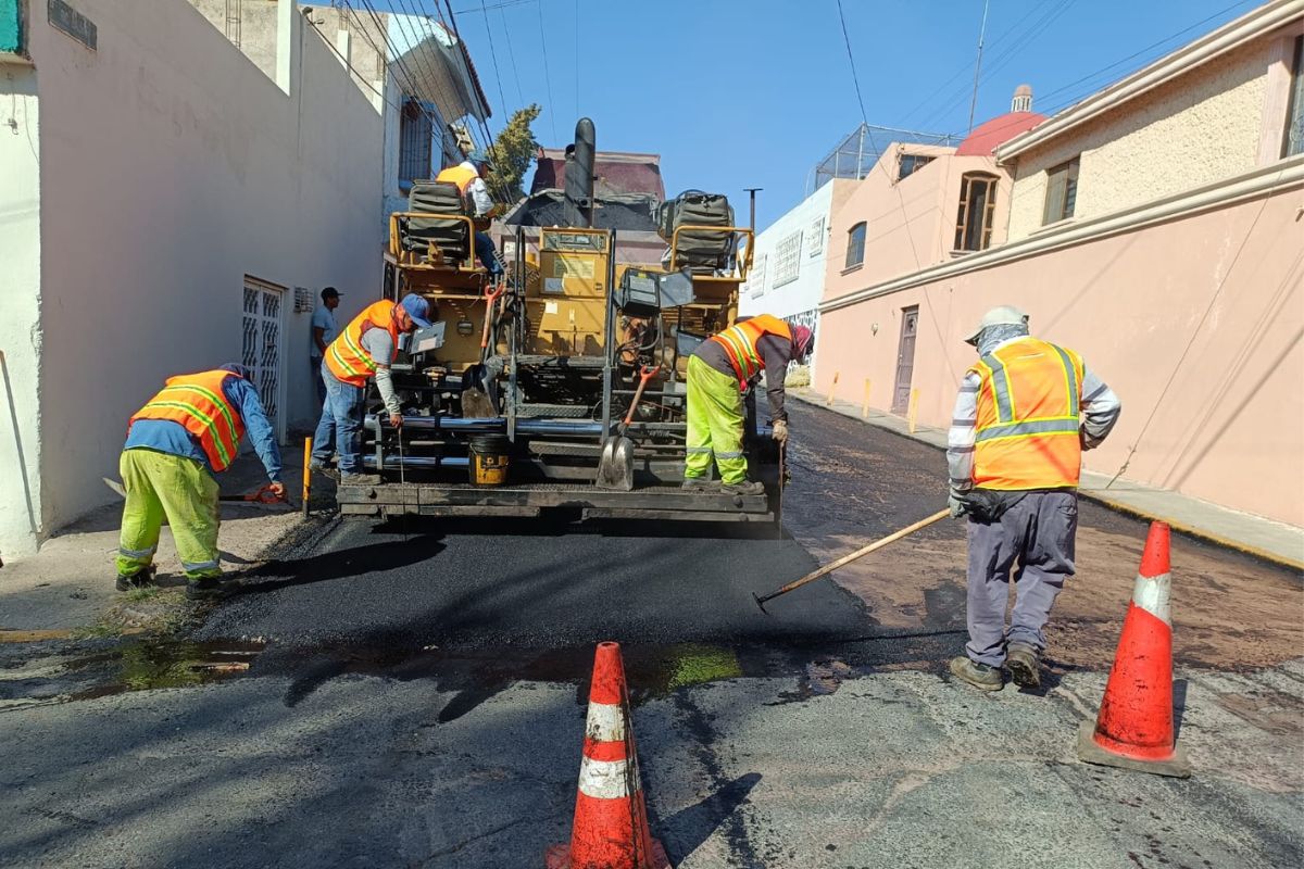 Repavimentación municipal optimiza tránsito en Hidráulica y Agronómica