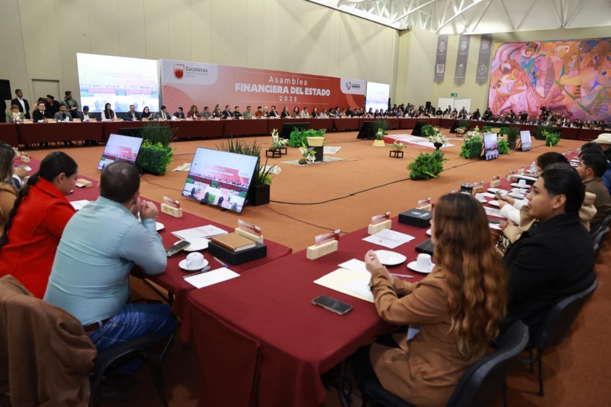 Encabeza David Monreal Asamblea Financiera con municipios rumbo al Progreso 2026.